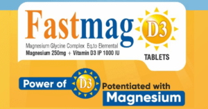 Read more about the article Magnesium Glycine Complex and Vitamin D3 Synergy – Uses, Benefits, and Recommended Doses of Fastmag D3 Tablet